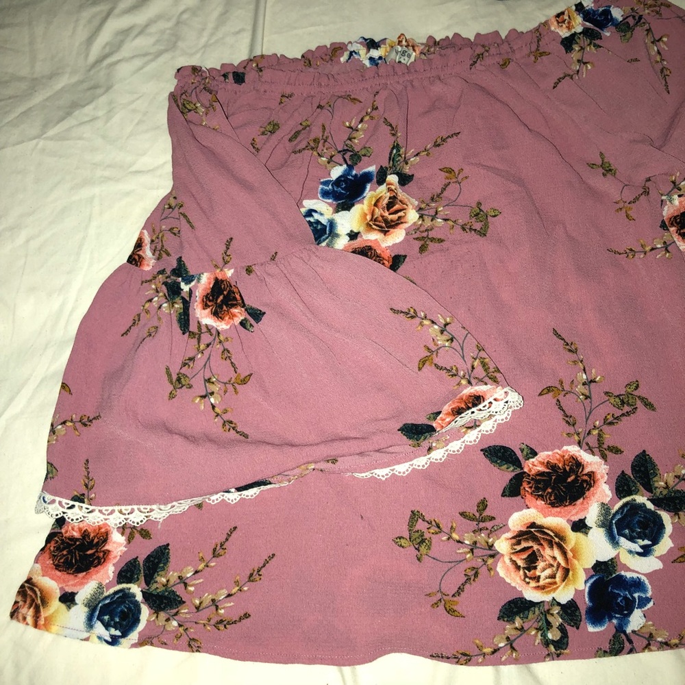 UMGEE USA Mauve off the shoulder